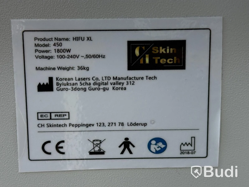 Skin Tech HIFU XL HIFU machine, 1800 W