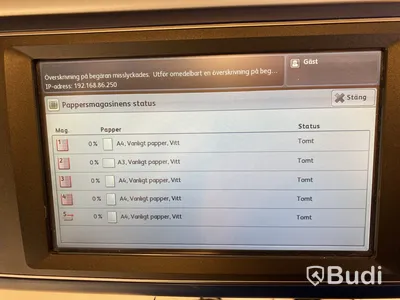 Multifunktionsskrivare Xerox, Workcentre 7830