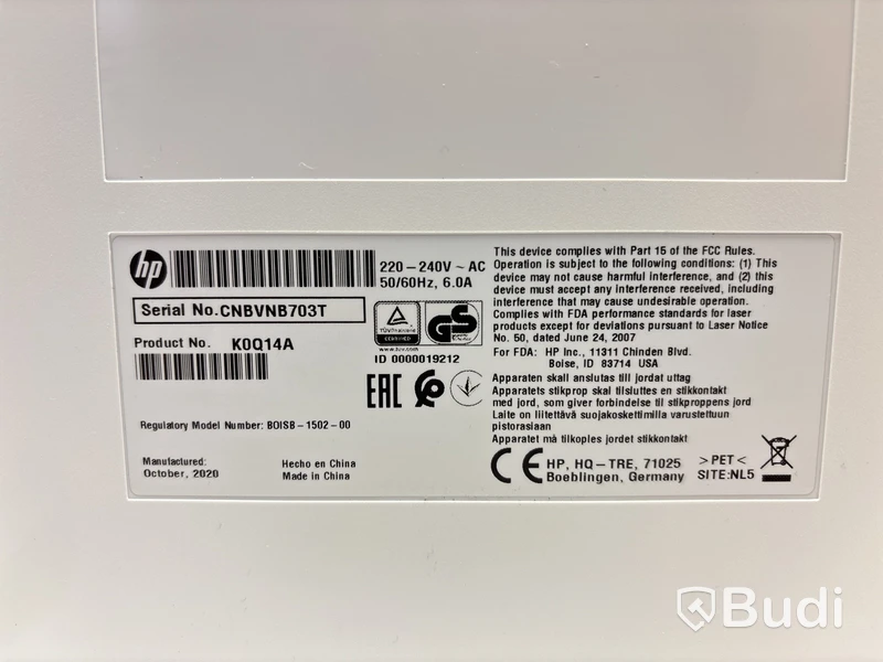 Skrivare HP Laserjet Enterprise M607