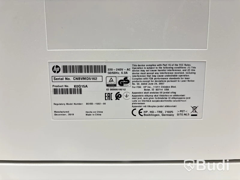 Skrivare HP Laserjet enterprise M607