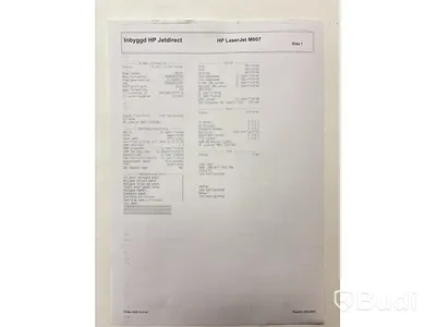 Skrivare HP Laserjet enterprise M607