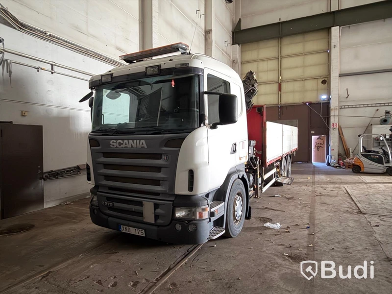 Kranbil Scania R420 LB 6x2-4 HNB -2006 | Lämflak