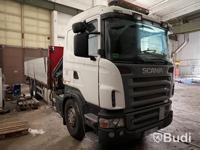 Kranbil Scania R420 LB 6x2-4 HNB -2006 | Lämflak