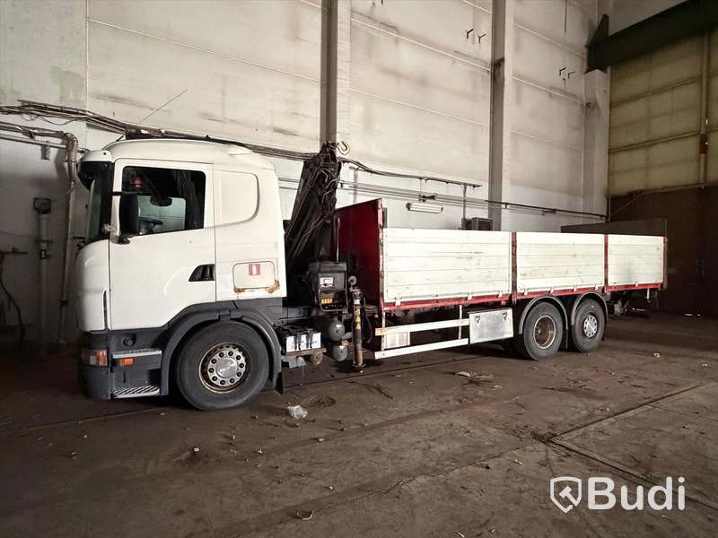 Kranbil Scania R420 LB 6x2-4 HNB -2006 | Lämflak