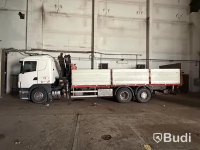 Kranbil Scania R420 LB 6x2-4 HNB -2006 | Lämflak