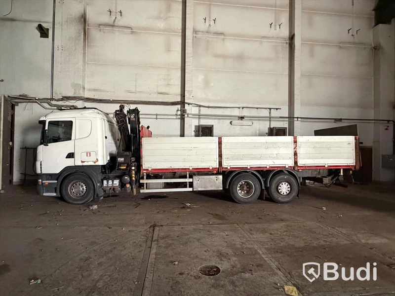 Kranbil Scania R420 LB 6x2-4 HNB -2006 | Lämflak