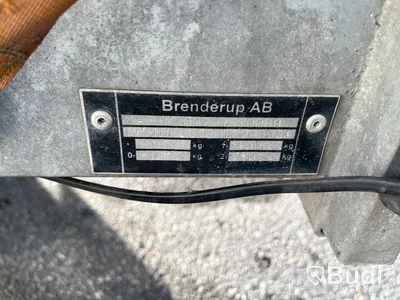 Gallersläp Brenderup D1000 -2021 | OBS! Ställning i släp ingår EJ