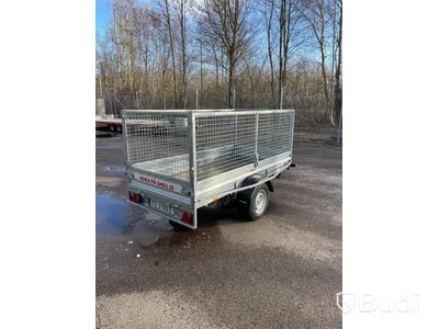 Släpvagn med gallergrindar, Brenderup L0751 | 750kg, -2023