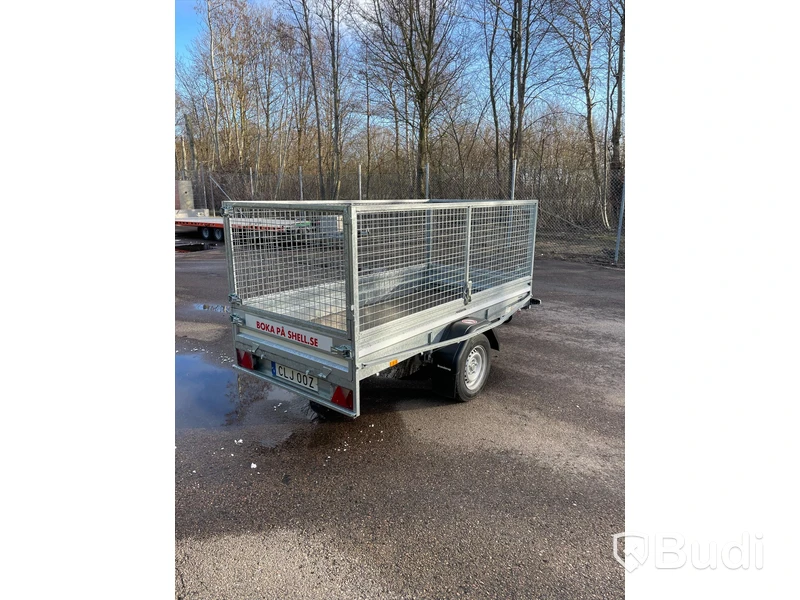 Släpvagn med gallergrindar, Brenderup L0751 | 750kg, -2023