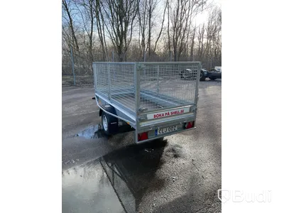 Släpvagn med gallergrindar, Brenderup L0751 | 750kg, -2023