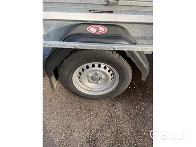 Släpvagn med gallergrindar, Brenderup L0751 | 750kg, -2023