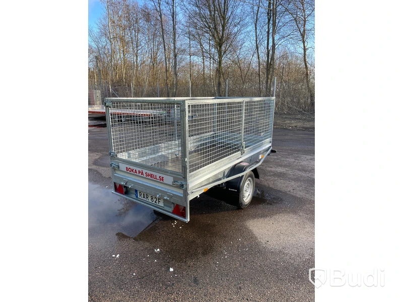 Släpvagn med gallergrindar, Brenderup L0751 | 750kg, -2023