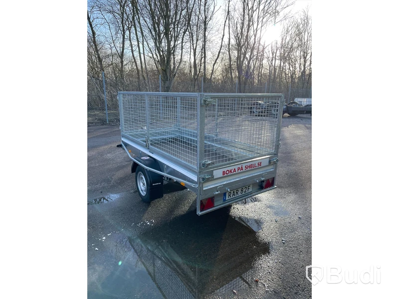 Släpvagn med gallergrindar, Brenderup L0751 | 750kg, -2023