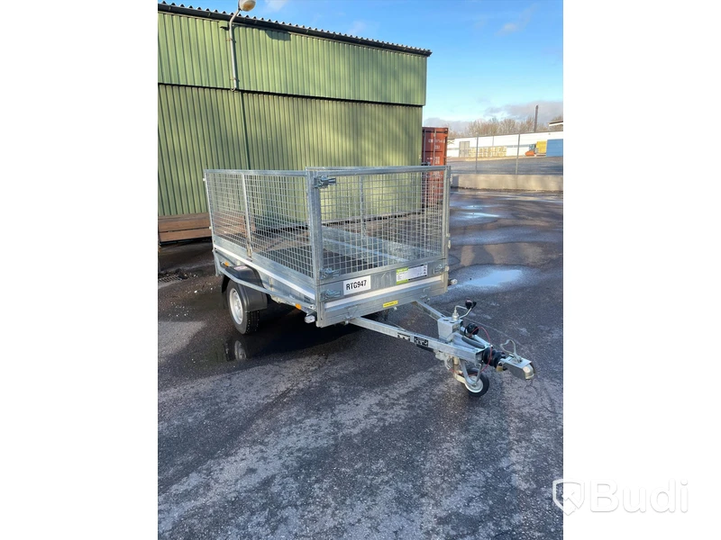 Släpvagn med gallergrindar, Brenderup L0751 | 750kg, -2023