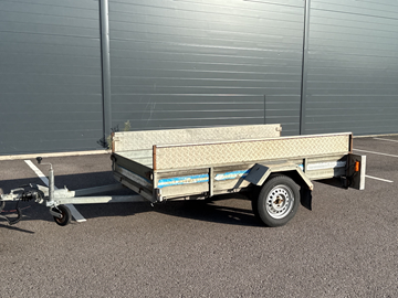 Bromsad släpvagn Trane-SläpetI NLF 800 -1989