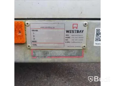 Sänkbar släpvagn Westbay Easyloader 1500 kg -2021