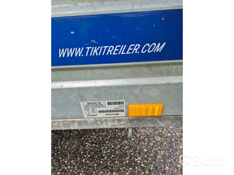 Släp TIKI CP275-RB -2020 Tippbart