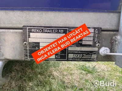 Reko Trailer med tipp och gallerramp -2014