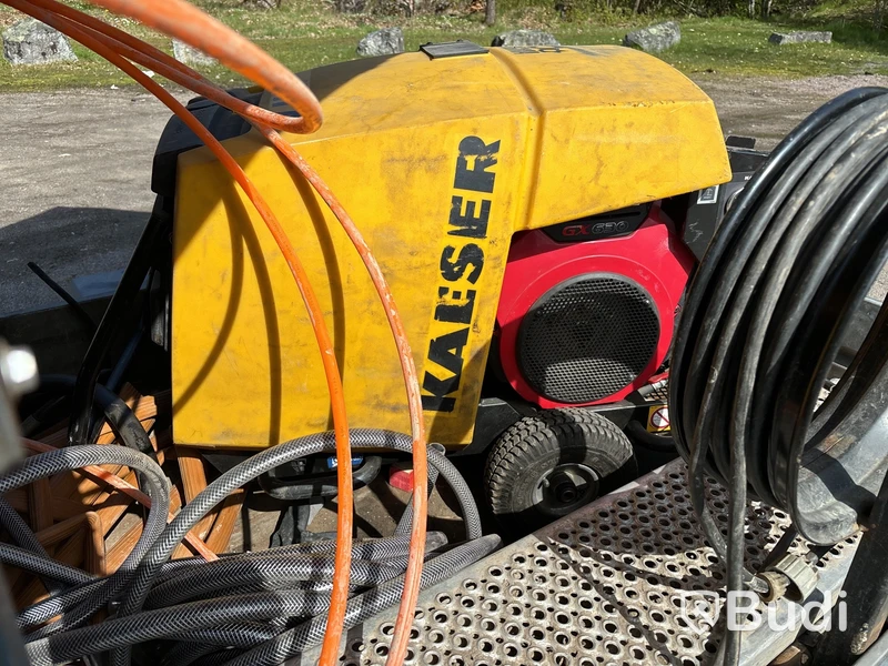 Släpvagn med Kaeser kompressor för fiberblåsning m.m. -2004