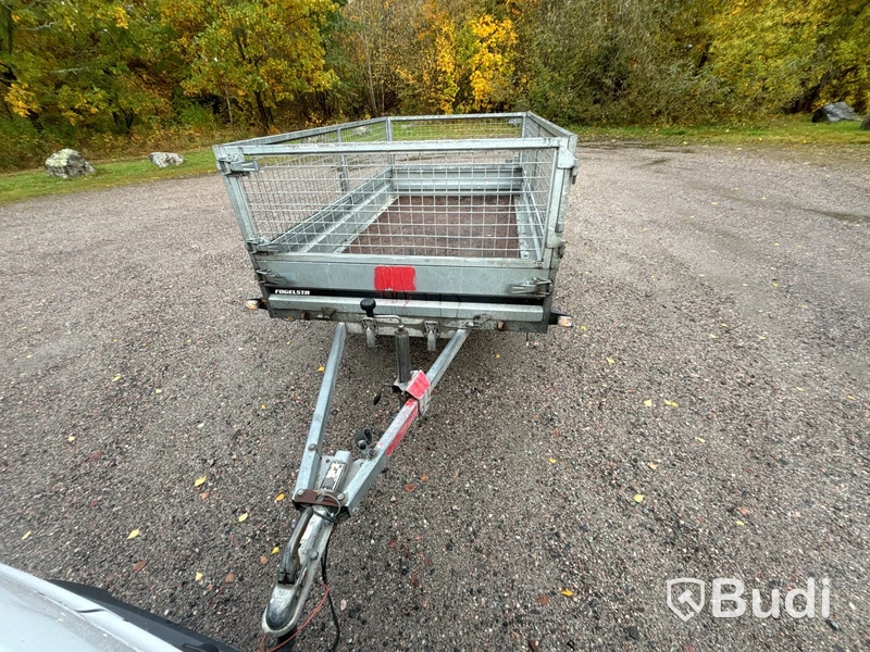 Släpvagn med gallergrindar, Brenderup 750 kg, -2016