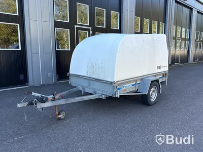 Bromsat kåpsläp SM-Släpet 1300 kg | 2017