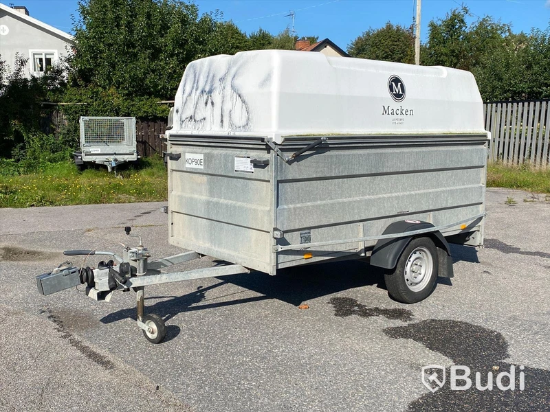 Personbilssläp med kåpa Brenderup 2020
