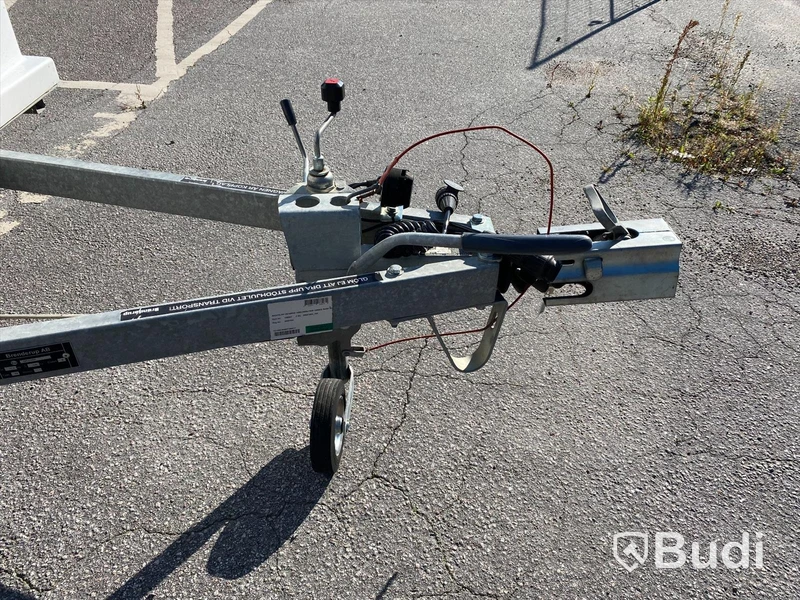 Skåpsläp med lastramp,  Brenderup, 2021