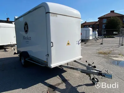 Skåpsläp med lastramp, Brenderup, 2020