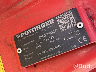 Slåtterkross Pöttinger Novacat A10 ED -2018