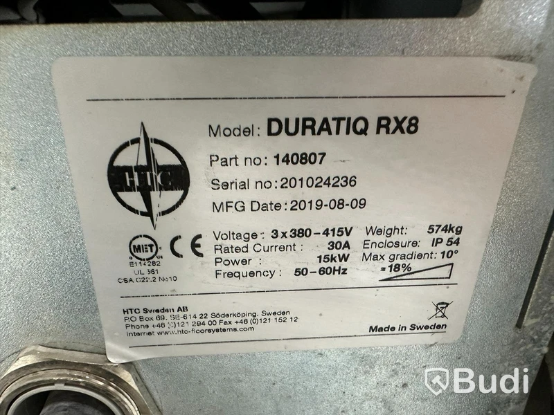 Betongslip - HTC DURATIQ RX8