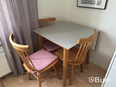 Inventarier till fullt möblerad tvårummare - se alla bilder för komplett innehåll