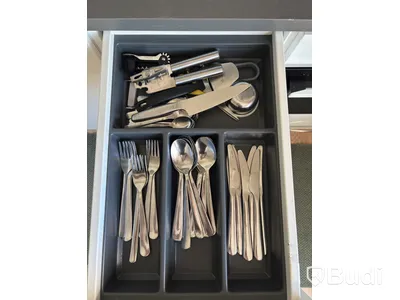 Inventarier till fullt möblerad fyrrummare - se alla bilder för komplett innehåll