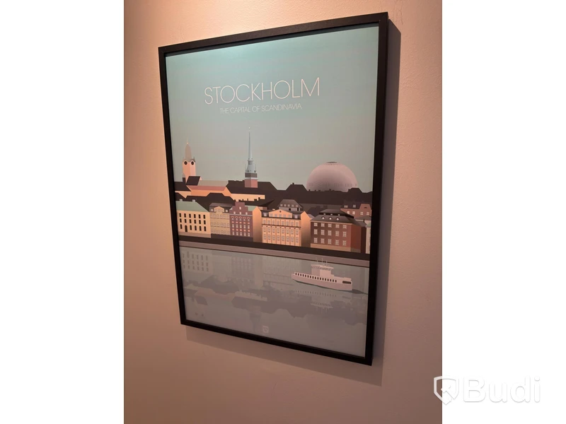 Inventarier till fullt möblerad tvårummare - se alla bilder för komplett innehåll