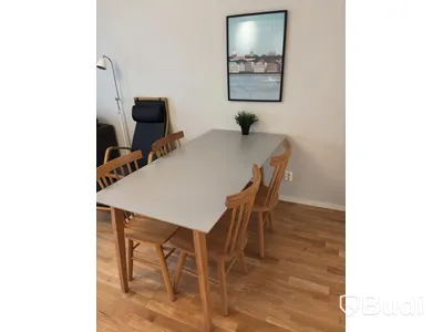 Inventarier till fullt möblerad tvårummare - se alla bilder för komplett innehåll