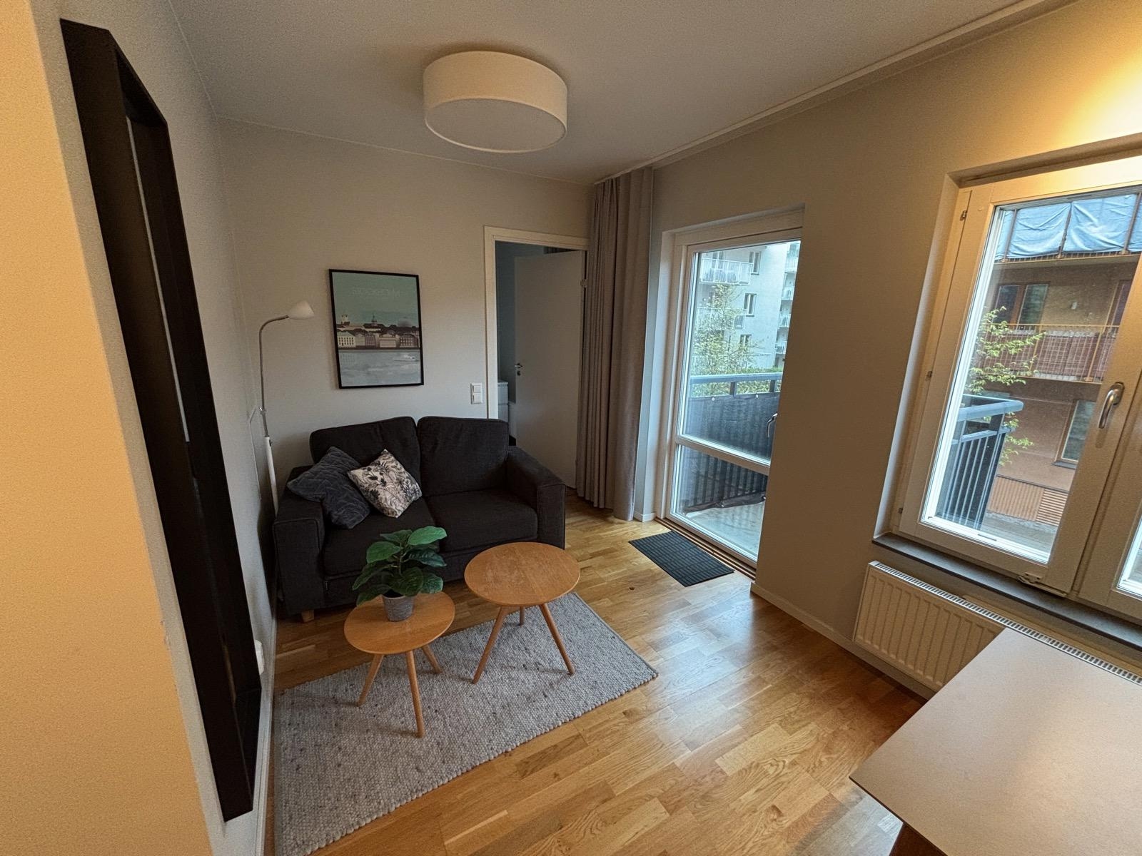 Inventarier till fullt möblerad tvårummare - se alla bilder för komplett innehåll