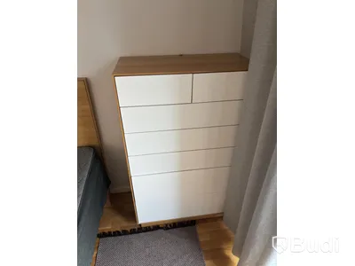 Inventarier till fullt möblerad enrummare - se alla bilder för komplett innehåll