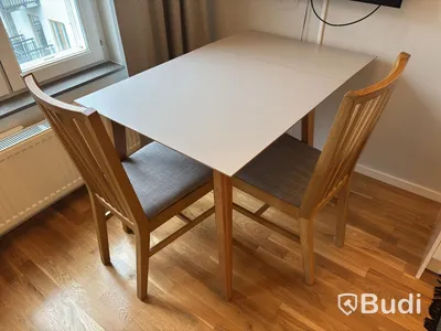 Inventarier till fullt möblerad enrummare - se alla bilder för komplett innehåll