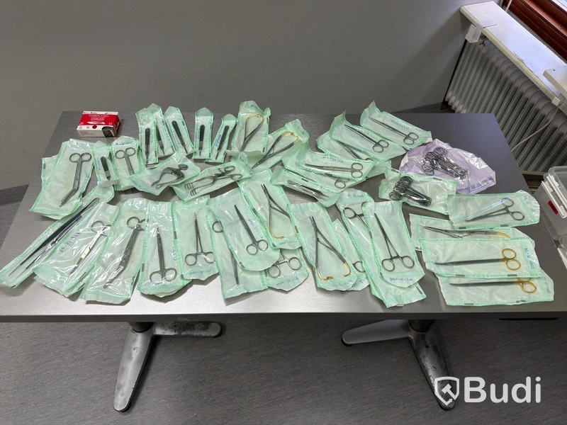 Assortment of surgical instruments, approx. 50 pcs, incl. Dewimed, Kruuse, Glorius