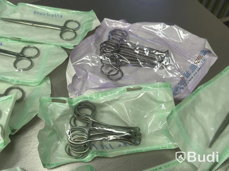 Assortment of surgical instruments, approx. 50 pcs, incl. Dewimed, Kruuse, Glorius