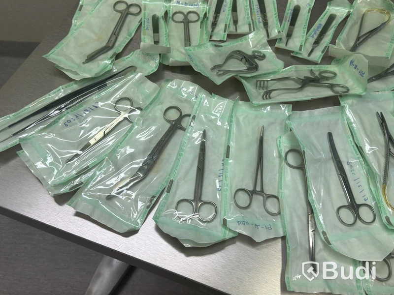 Assortment of surgical instruments, approx. 50 pcs, incl. Dewimed, Kruuse, Glorius