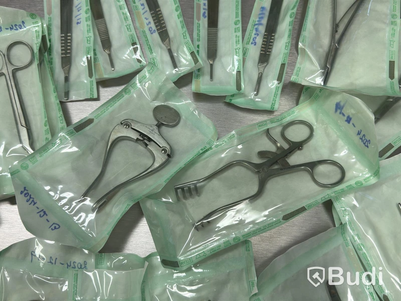Assortment of surgical instruments, approx. 50 pcs, incl. Dewimed, Kruuse, Glorius