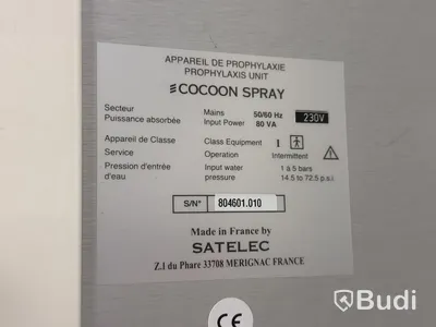 Prophylax/ tandvårdsmaskin, SATELEC Cocoon Spray