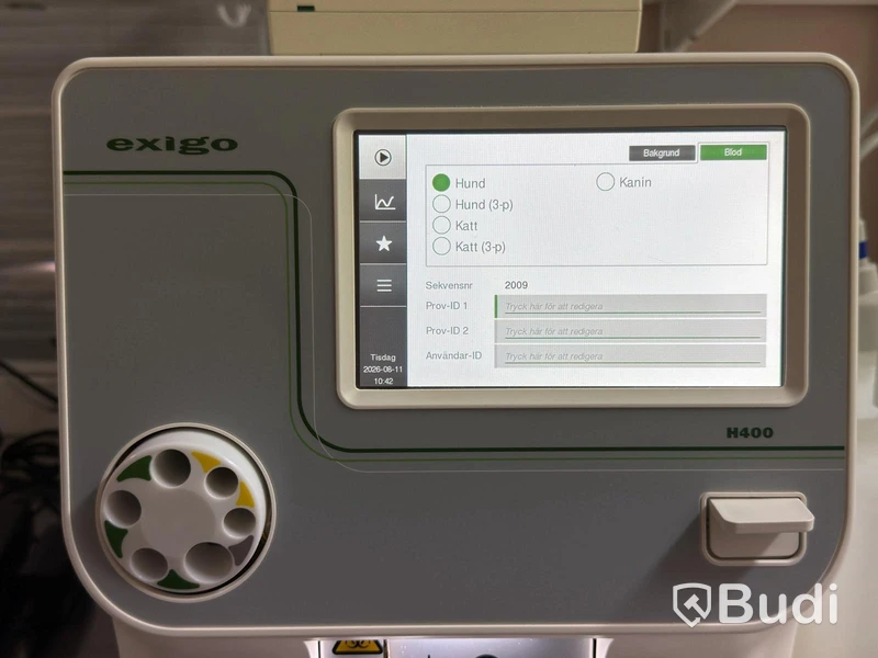 Blodanalysator, Exigo H400