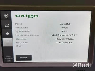 Blodanalysator, Exigo H400
