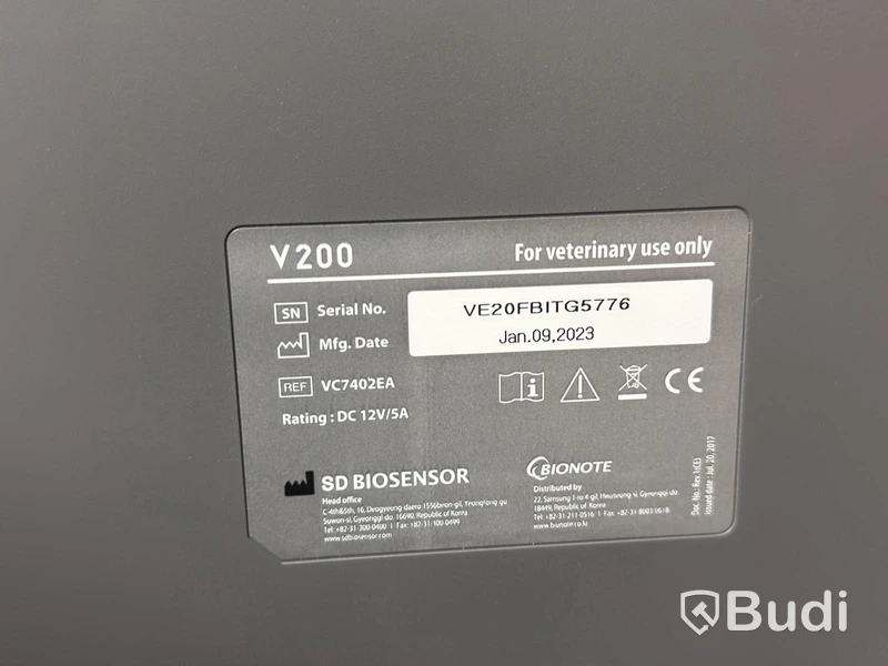Veterinäranalysator, Vcheck V200