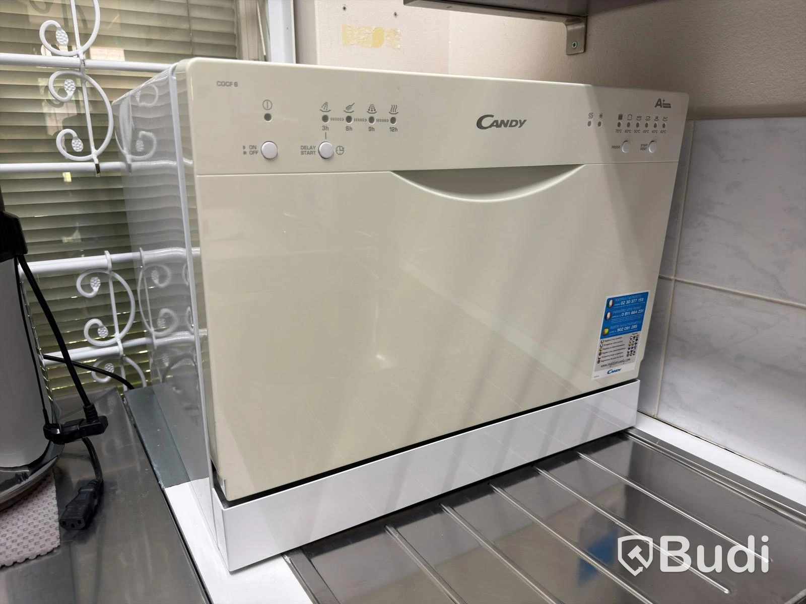 Countertop dishwasher, Candy CDCP 6