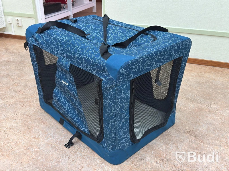 Hopfällbar hundbur Agria, samt Royal Canin Oktagonbur