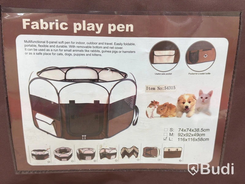 Lekhage samt hundbur
