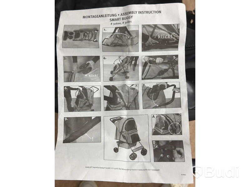 Djurvagn, Karlie Smart Buggy