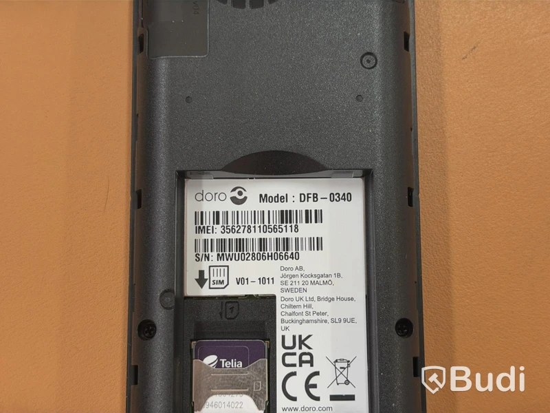 Mobiltelefoner Doro DFB-0340, 2 st